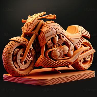 3D model Honda VT1300CX (STL)